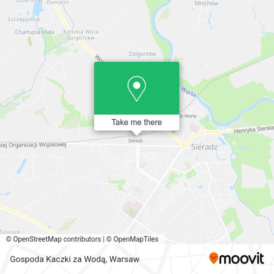 Gospoda Kaczki za Wodą map