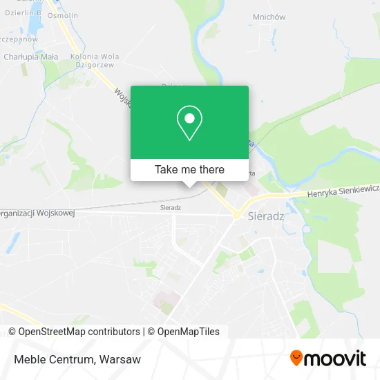 Meble Centrum map