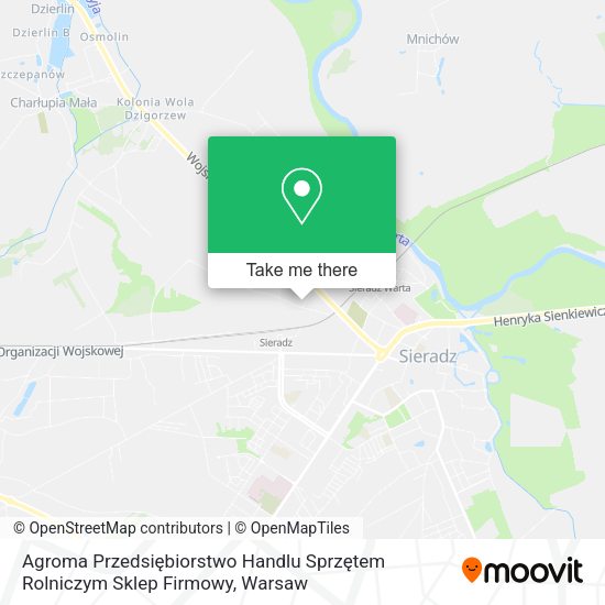 Agroma Przedsiębiorstwo Handlu Sprzętem Rolniczym Sklep Firmowy map