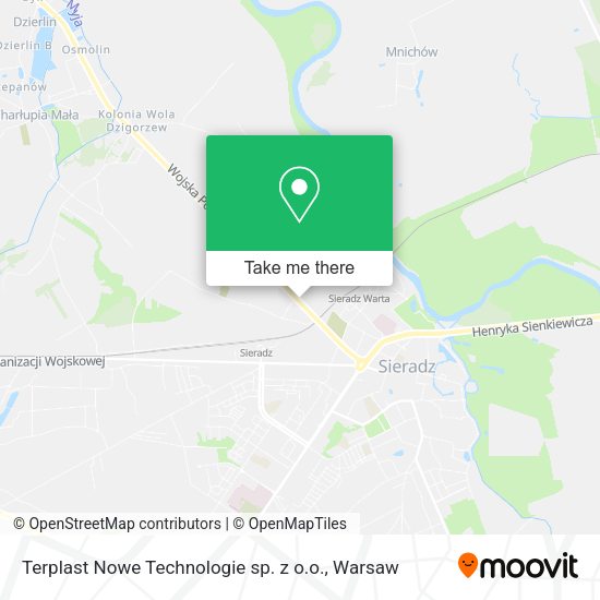 Terplast Nowe Technologie sp. z o.o. map