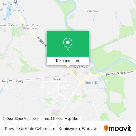 Stowarzyszenie Czterolistna Koniczynka map