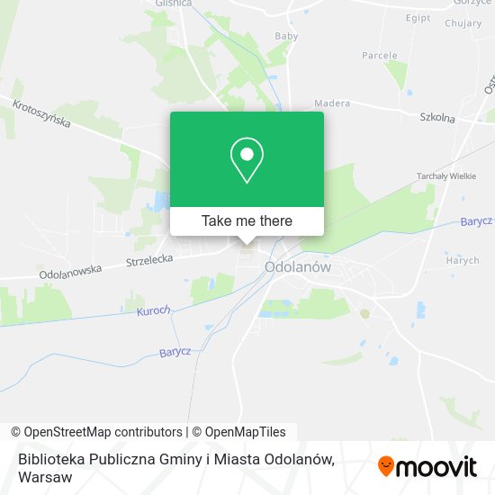 Biblioteka Publiczna Gminy i Miasta Odolanów map