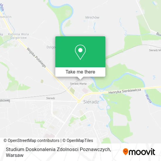Карта Studium Doskonalenia Zdolnosci Poznawczych