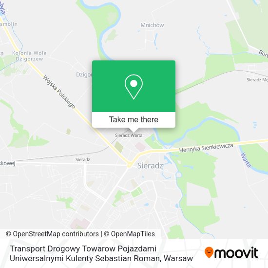 Transport Drogowy Towarow Pojazdami Uniwersalnymi Kulenty Sebastian Roman map