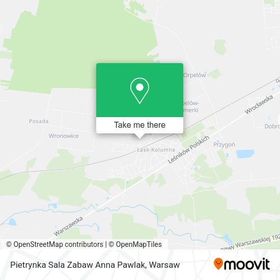 Pietrynka Sala Zabaw Anna Pawlak map