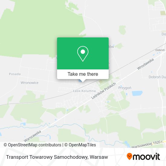 Transport Towarowy Samochodowy map