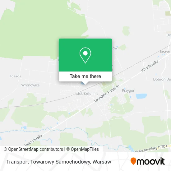 Карта Transport Towarowy Samochodowy
