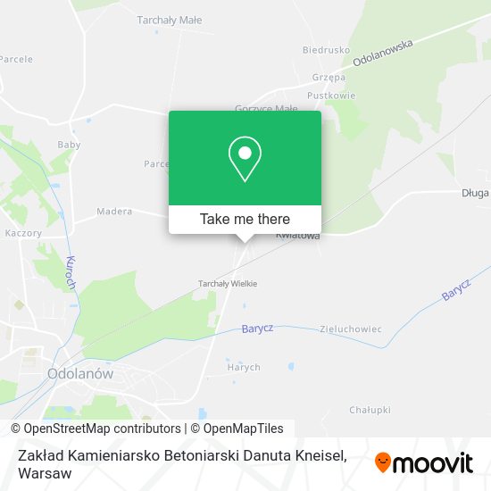 Zakład Kamieniarsko Betoniarski Danuta Kneisel map