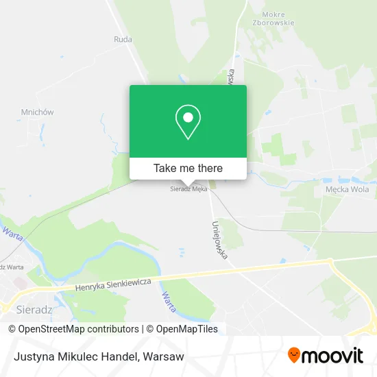 Карта Justyna Mikulec Handel