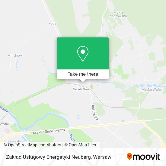 Zakład Usługowy Energetyki Neuberg map