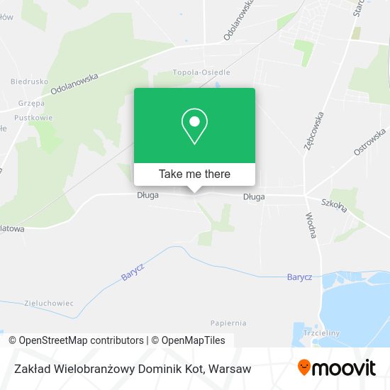 Zakład Wielobranżowy Dominik Kot map