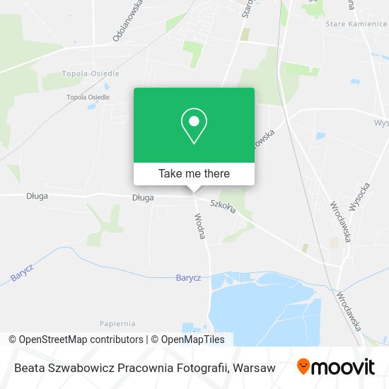 Beata Szwabowicz Pracownia Fotografii map