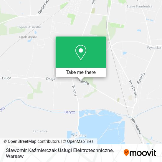 Sławomir Kaźmierczak Usługi Elektrotechniczne map