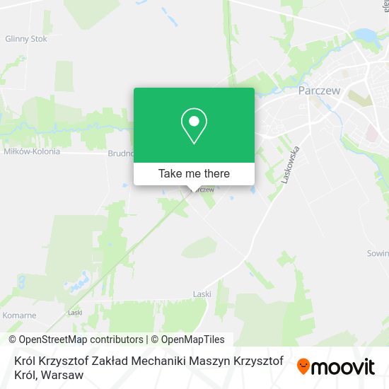 Król Krzysztof Zakład Mechaniki Maszyn Krzysztof Król map