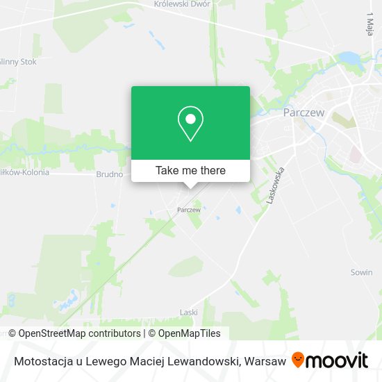 Motostacja u Lewego Maciej Lewandowski map