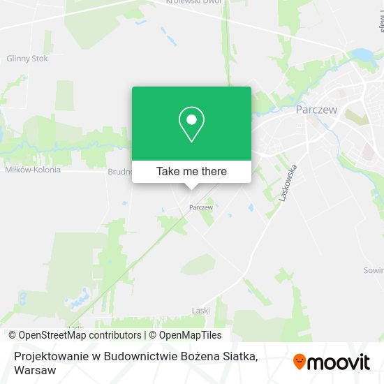 Projektowanie w Budownictwie Bożena Siatka map