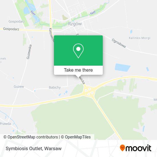 Symbiosis Outlet map