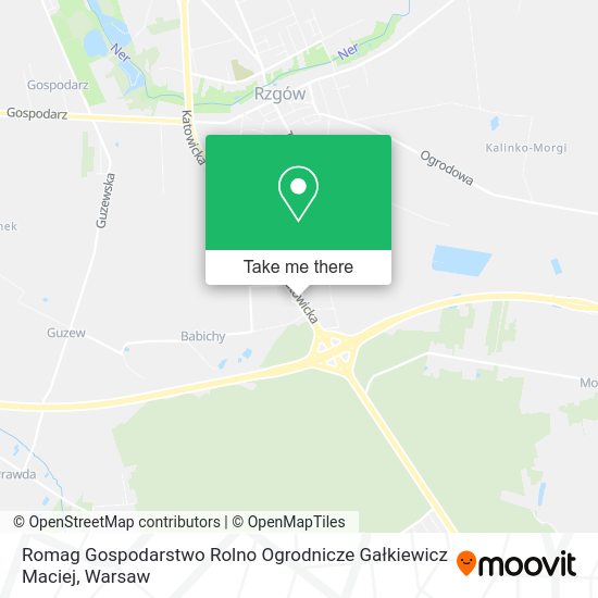 Romag Gospodarstwo Rolno Ogrodnicze Gałkiewicz Maciej map