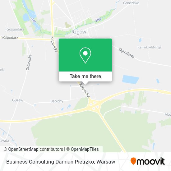 Business Consulting Damian Pietrzko map