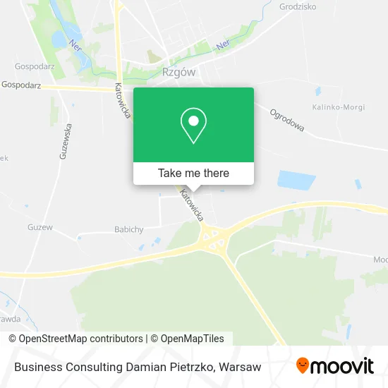 Карта Business Consulting Damian Pietrzko