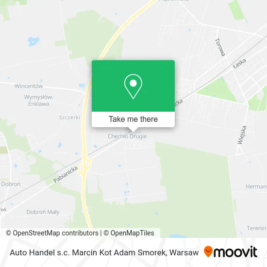 Auto Handel s.c. Marcin Kot Adam Smorek map