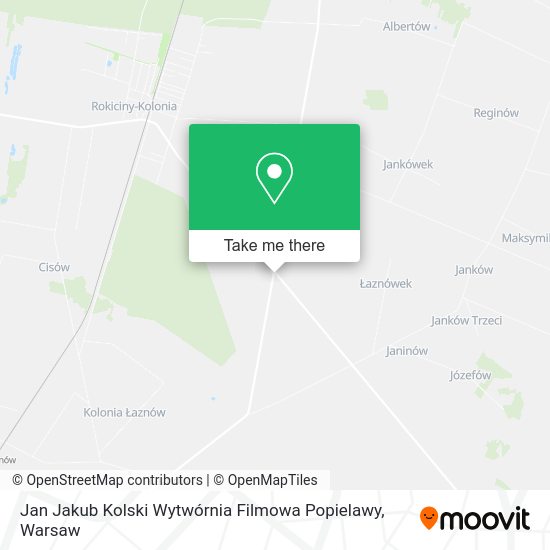 Jan Jakub Kolski Wytwórnia Filmowa Popielawy map