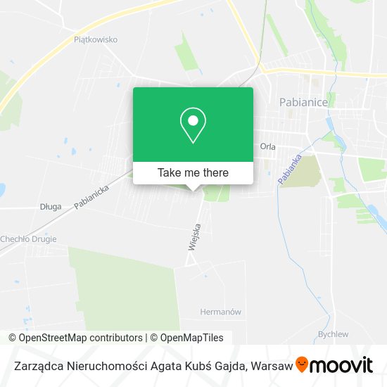 Zarządca Nieruchomości Agata Kubś Gajda map