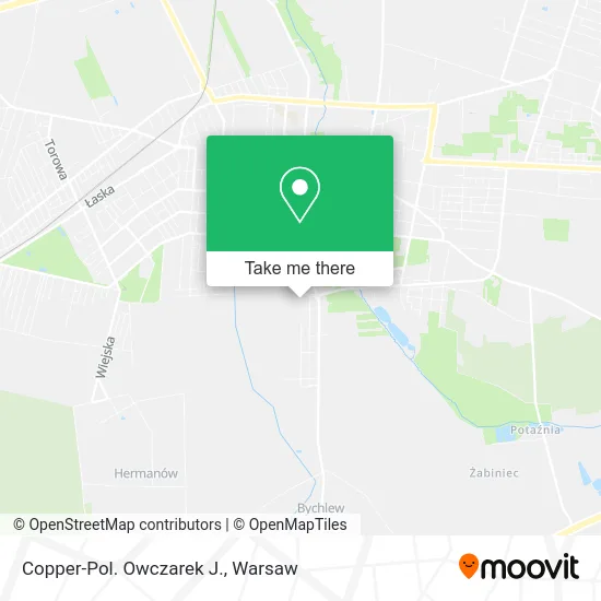 Карта Copper-Pol. Owczarek J.