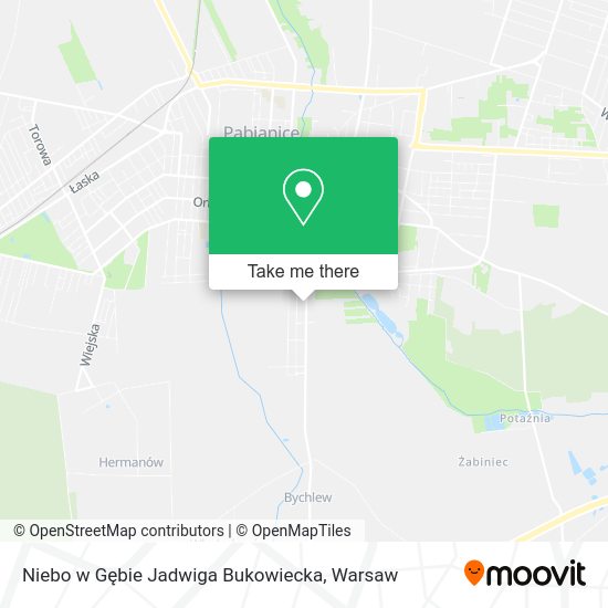 Niebo w Gębie Jadwiga Bukowiecka map