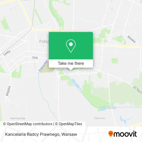 Карта Kancelaria Radcy Prawnego