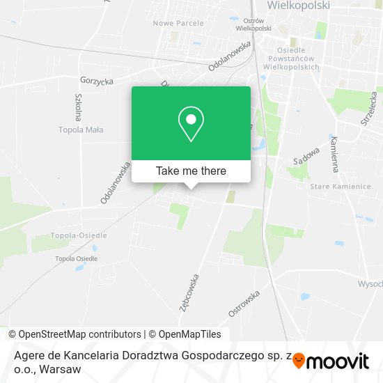 Agere de Kancelaria Doradztwa Gospodarczego sp. z o.o. map