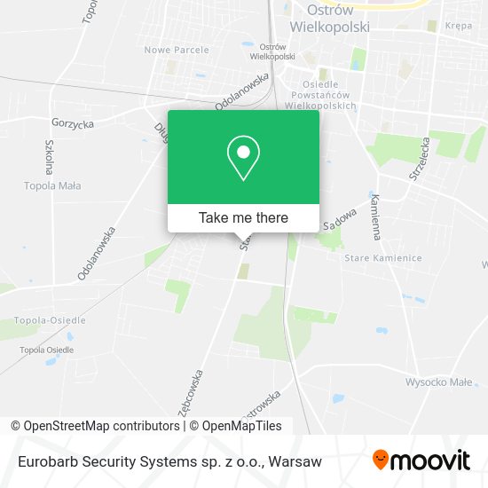 Карта Eurobarb Security Systems sp. z o.o.