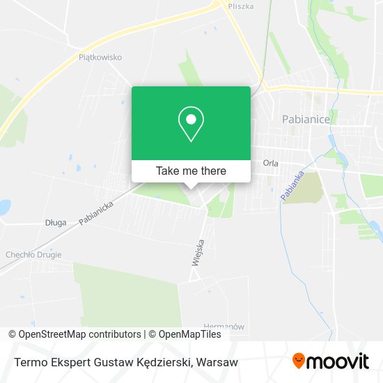 Termo Ekspert Gustaw Kędzierski map