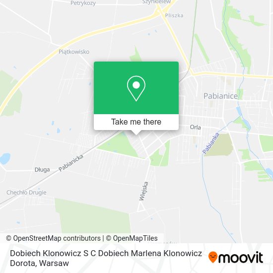 Dobiech Klonowicz S C Dobiech Marlena Klonowicz Dorota map