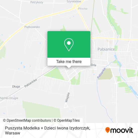 Puszysta Modelka + Dzieci Iwona Izydorczyk map