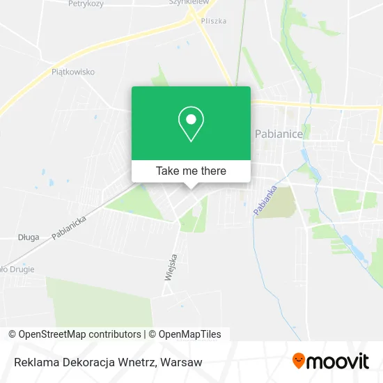 Карта Reklama Dekoracja Wnetrz