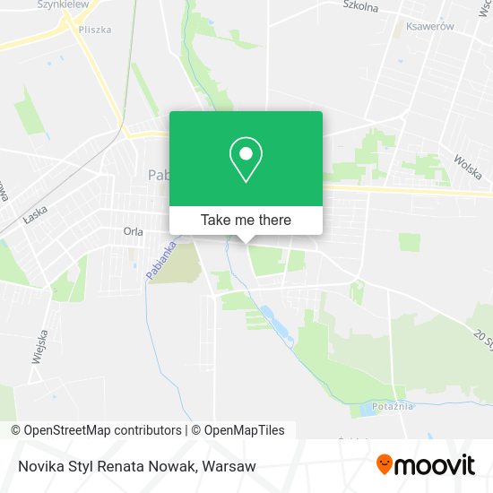 Novika Styl Renata Nowak map