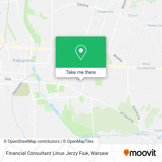 Карта Financial Consultant Linus Jerzy Fiuk