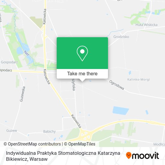 Indywidualna Praktyka Stomatologiczna Katarzyna Bikiewicz map