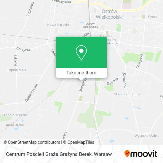 Centrum Pościeli Graża Grażyna Berek map