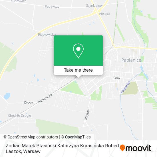 Zodiac Marek Ptasiński Katarzyna Kurasińska Robert Laszok map