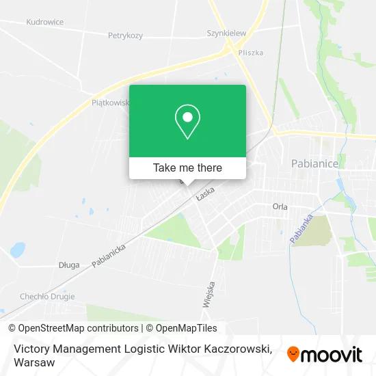Карта Victory Management Logistic Wiktor Kaczorowski