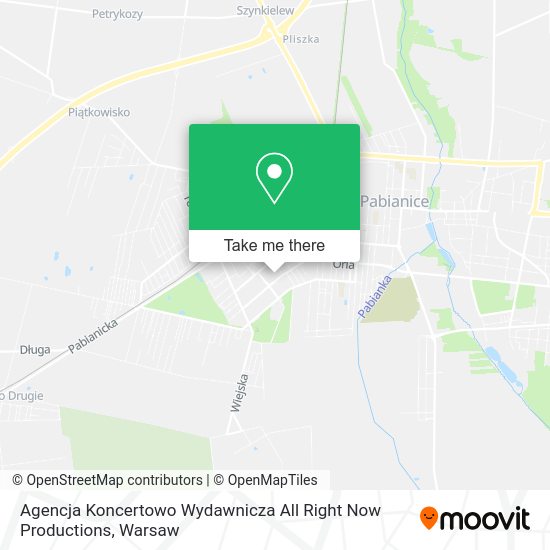 Agencja Koncertowo Wydawnicza All Right Now Productions map