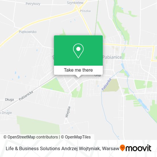 Life & Business Solutions Andrzej Wojtyniak map