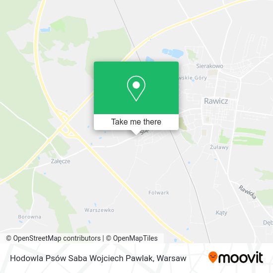 Hodowla Psów Saba Wojciech Pawlak map