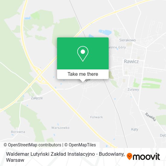 Waldemar Lutyński Zakład Instalacyjno - Budowlany map