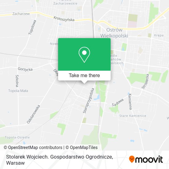 Stolarek Wojciech. Gospodarstwo Ogrodnicze map