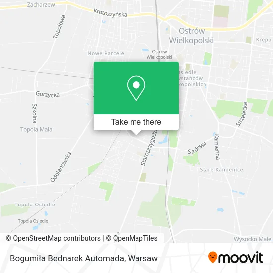 Bogumiła Bednarek Automada map