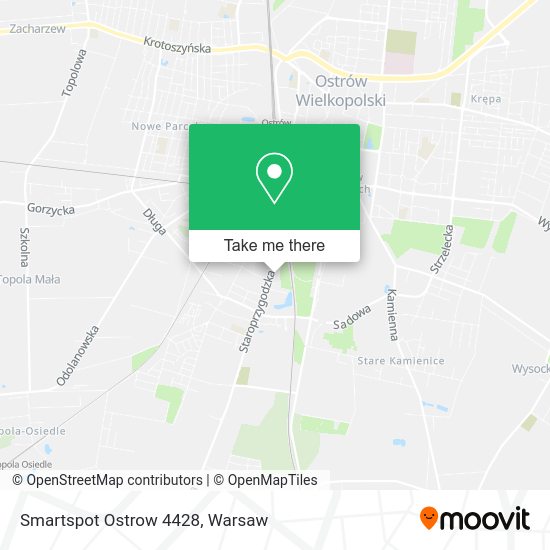 Smartspot Ostrow 4428 map