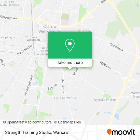 Strength Training Studio map